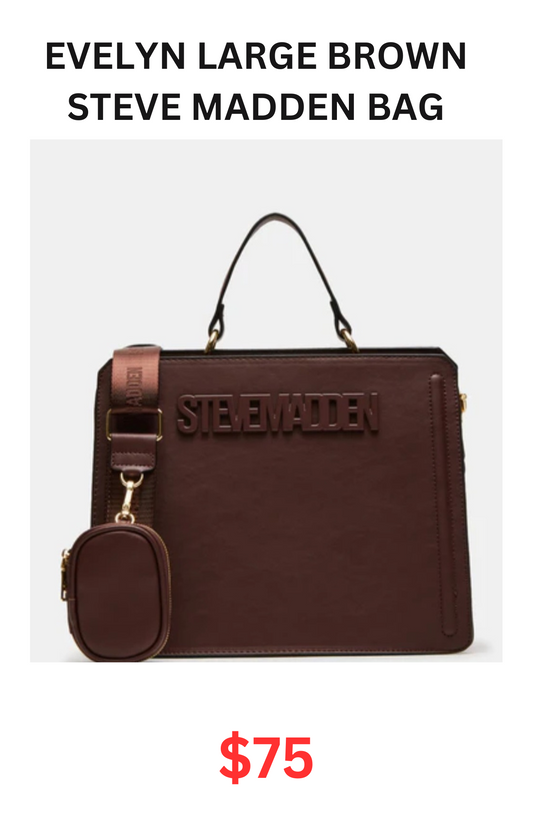 Large Evelyn Steve Madden Bag