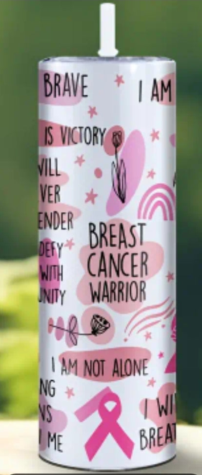 Breast cancer Tumbler