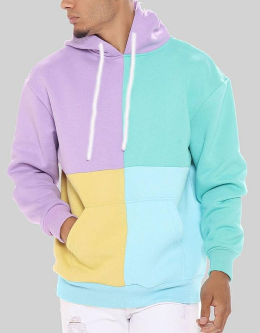 Multi-color Men Hoodie